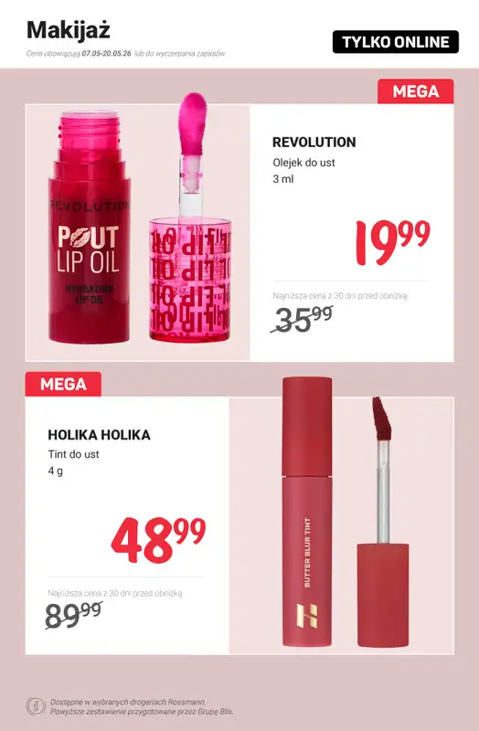 Rossmann - gazetka promocyjna Promocje -40% i więcej! Tylko online od poniedziałku 11.05 do środy 20.05 - strona 5