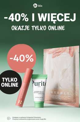 Rossmann - gazetka promocyjna Promocje -40% i więcej! Tylko online od poniedziałku 11.05 do środy 20.05