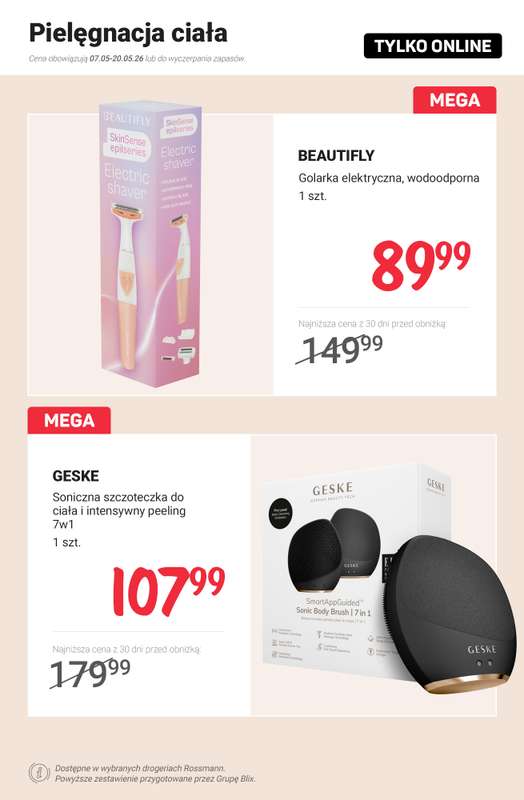 Rossmann - gazetka promocyjna Promocje -40% i więcej! Tylko online od poniedziałku 11.05 do środy 20.05 - strona 9