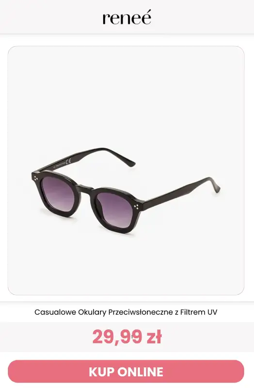 Renee - gazetka promocyjna Okulary przeciwsłoneczne od poniedziałku 11.05  - strona 9
