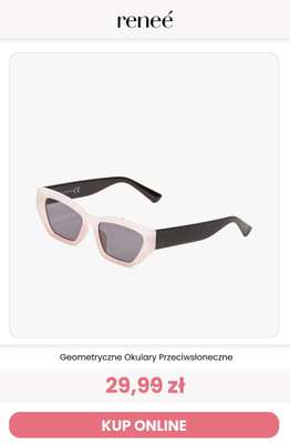 Geometryczne Okulary Przeciwsłoneczne