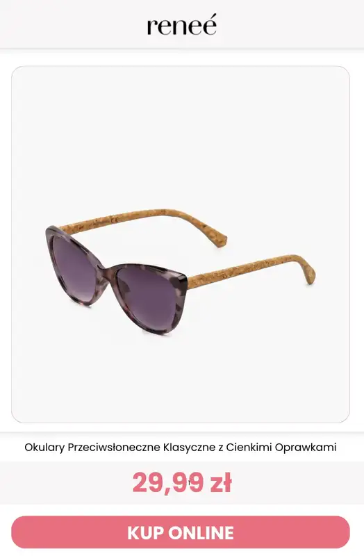 Renee - gazetka promocyjna Okulary przeciwsłoneczne od poniedziałku 11.05  - strona 5