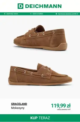 Deichmann - gazetka promocyjna Mokasyny damskie od poniedziałku 11.05  - strona 12