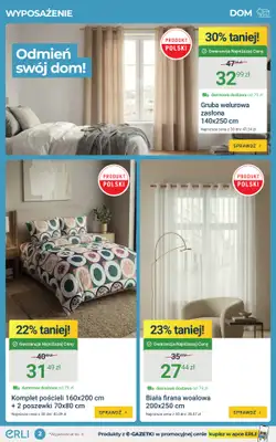 ERLI - gazetka promocyjna Wyposaż dom taniej z ERLI! od środy 13.05 do niedzieli 17.05 - strona 2