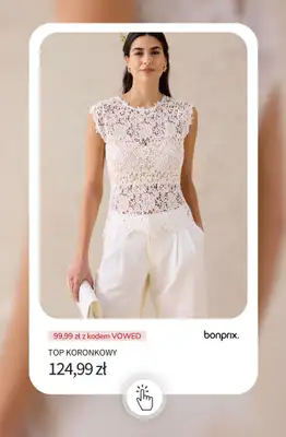bonprix - gazetka promocyjna -20% na produkty ŚLUBNE i WESELNE + darmowa dostawa! od poniedziałku 11.05 do środy 13.05 - strona 7