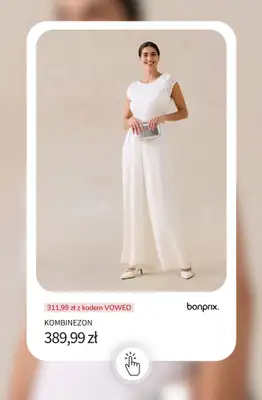 bonprix - gazetka promocyjna -20% na produkty ŚLUBNE i WESELNE + darmowa dostawa! od poniedziałku 11.05 do środy 13.05 - strona 13