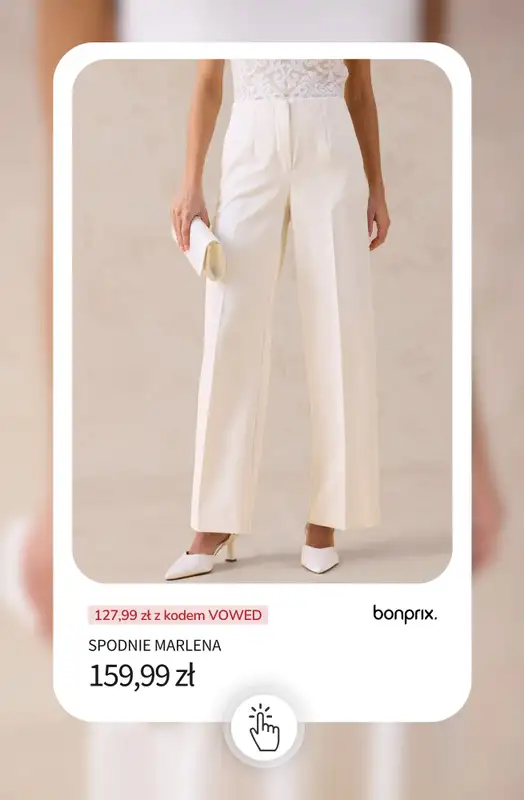 bonprix - gazetka promocyjna -20% na produkty ŚLUBNE i WESELNE + darmowa dostawa! od poniedziałku 11.05 do środy 13.05 - strona 5