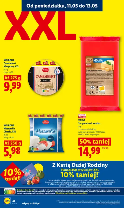 Lidl - gazetka promocyjna Oferta od poniedziałku od poniedziałku 11.05 do środy 13.05 - strona 42