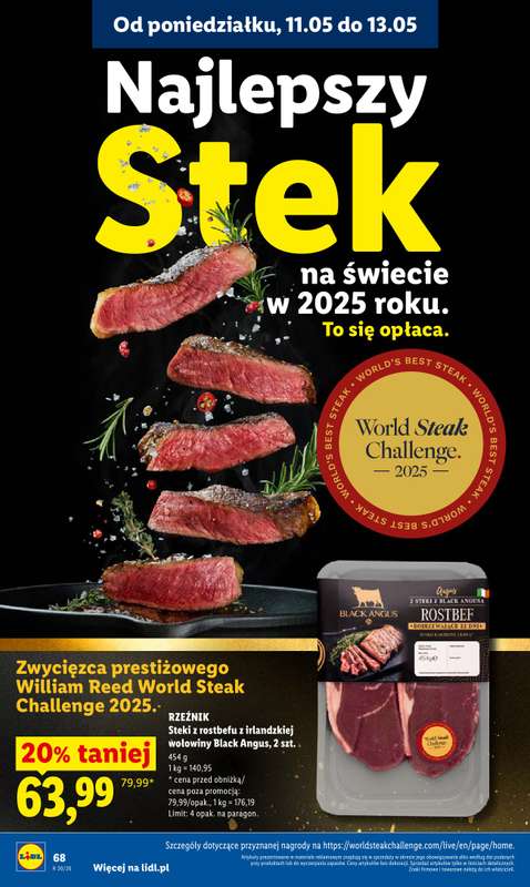 Lidl - gazetka promocyjna Oferta od poniedziałku od poniedziałku 11.05 do środy 13.05 - strona 68