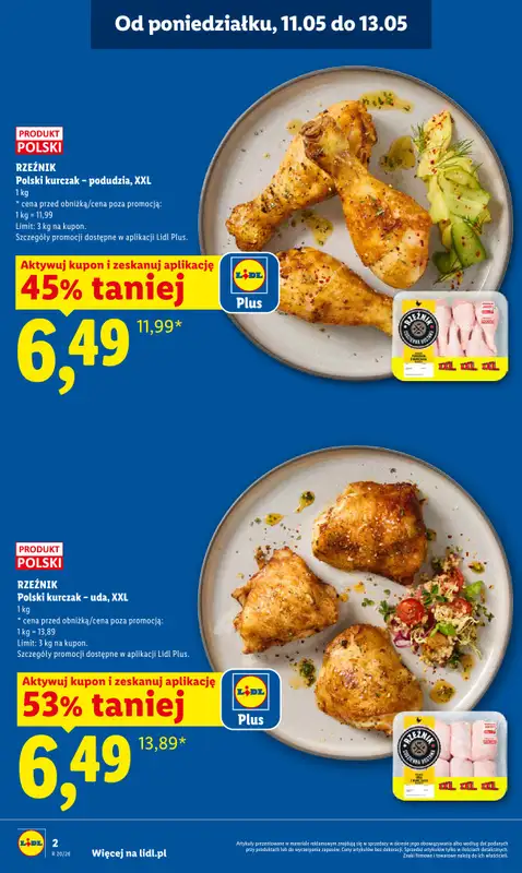 Lidl - gazetka promocyjna Oferta od poniedziałku od poniedziałku 11.05 do środy 13.05 - strona 2