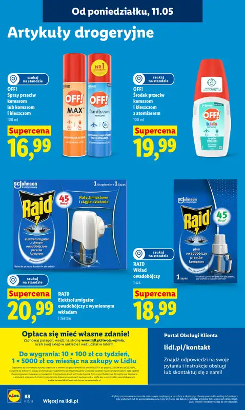 Lidl - gazetka promocyjna Oferta od poniedziałku od poniedziałku 11.05 do środy 13.05 - strona 90