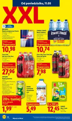 Lidl - gazetka promocyjna Oferta od poniedziałku od poniedziałku 11.05 do środy 13.05 - strona 54