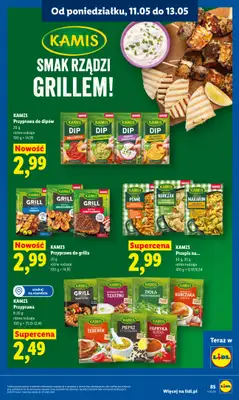 Lidl - gazetka promocyjna Oferta od poniedziałku od poniedziałku 11.05 do środy 13.05 - strona 87