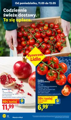 Lidl - gazetka promocyjna Oferta od poniedziałku od poniedziałku 11.05 do środy 13.05 - strona 30