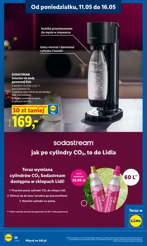Lidl - gazetka promocyjna Oferta od poniedziałku od poniedziałku 11.05 do środy 13.05 - strona 36