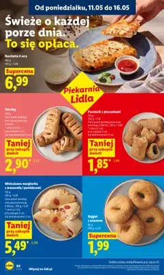Lidl - gazetka promocyjna Oferta od poniedziałku od poniedziałku 11.05 do środy 13.05 - strona 64