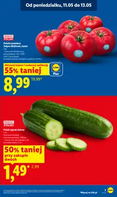 Lidl - gazetka promocyjna Oferta od poniedziałku od poniedziałku 11.05 do środy 13.05 - strona 7