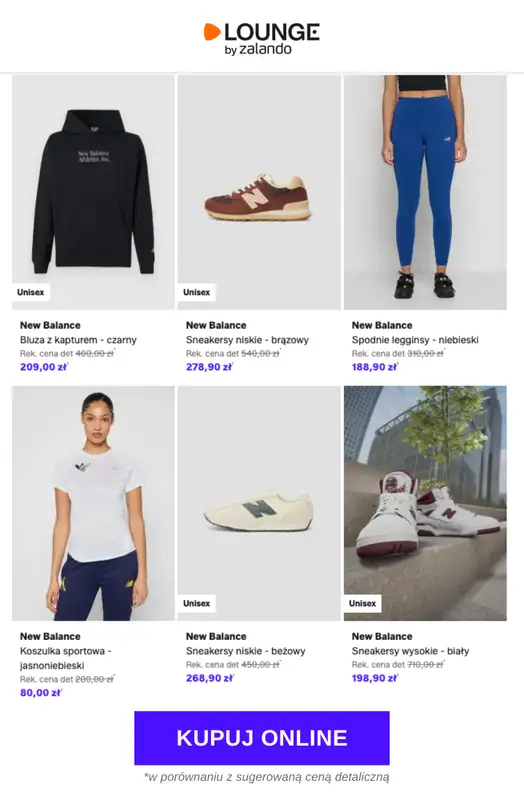 Lounge by Zalando - gazetka promocyjna Specjalne okazje: New Balance od poniedziałku 11.05 do czwartku 14.05 - strona 5