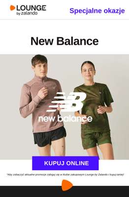 Lounge by Zalando - gazetka promocyjna Specjalne okazje: New Balance od poniedziałku 11.05 do czwartku 14.05