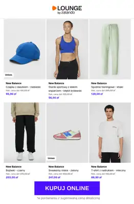 Lounge by Zalando - gazetka promocyjna Specjalne okazje: New Balance od poniedziałku 11.05 do czwartku 14.05 - strona 12