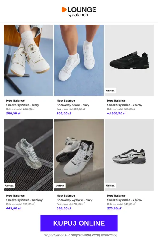 Lounge by Zalando - gazetka promocyjna Specjalne okazje: New Balance od poniedziałku 11.05 do czwartku 14.05 - strona 2