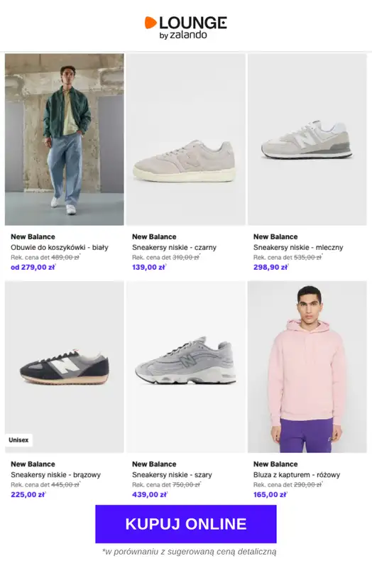 Lounge by Zalando - gazetka promocyjna Specjalne okazje: New Balance od poniedziałku 11.05 do czwartku 14.05 - strona 3