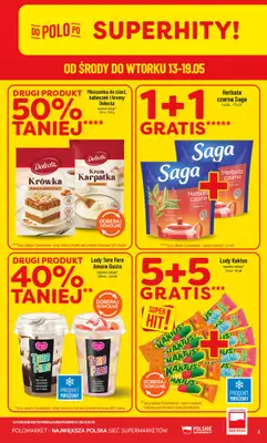 POLOmarket - gazetka promocyjna Gazetka od środy 13.05 do wtorku 19.05 - strona 3