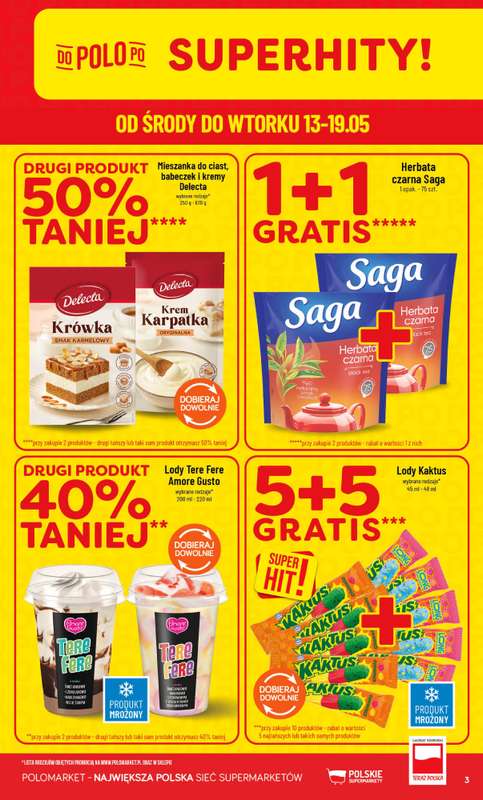 POLOmarket - gazetka promocyjna Gazetka od środy 13.05 do wtorku 19.05 - strona 3
