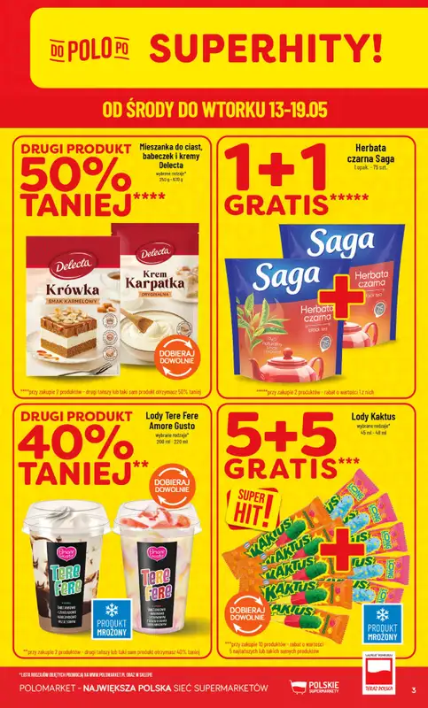 POLOmarket - gazetka promocyjna Gazetka od środy 13.05 do wtorku 19.05 - strona 3