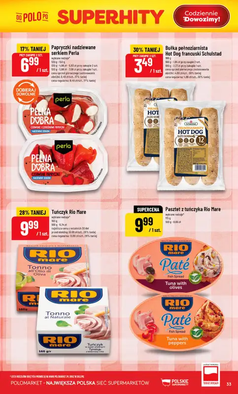 POLOmarket - gazetka promocyjna Gazetka od środy 13.05 do wtorku 19.05 - strona 33