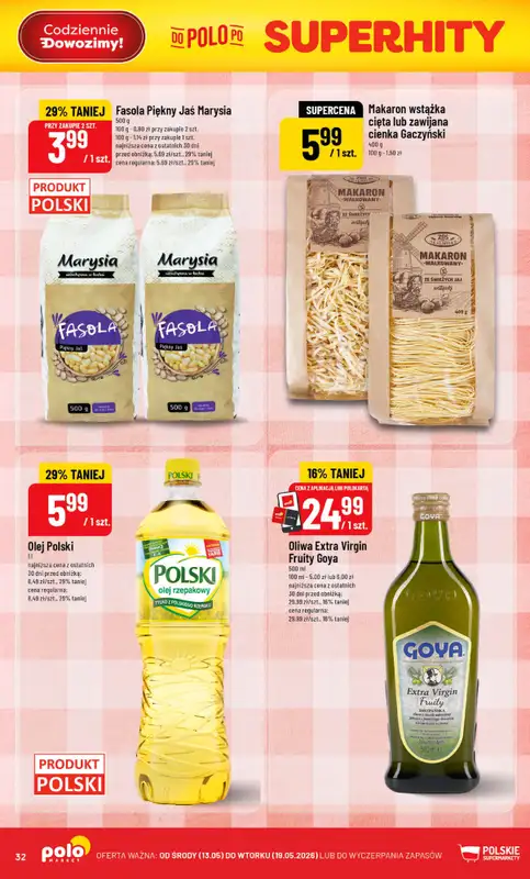 POLOmarket - gazetka promocyjna Gazetka od środy 13.05 do wtorku 19.05 - strona 32