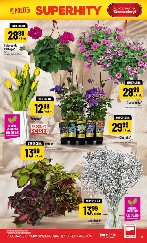 POLOmarket - gazetka promocyjna Gazetka od środy 13.05 do wtorku 19.05 - strona 51