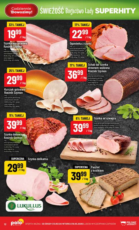 POLOmarket - gazetka promocyjna Gazetka od środy 13.05 do wtorku 19.05 - strona 12