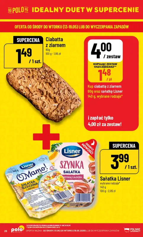 POLOmarket - gazetka promocyjna Gazetka od środy 13.05 do wtorku 19.05 - strona 28