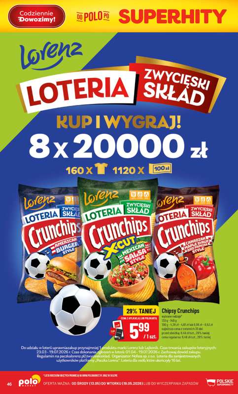 POLOmarket - gazetka promocyjna Gazetka od środy 13.05 do wtorku 19.05 - strona 46