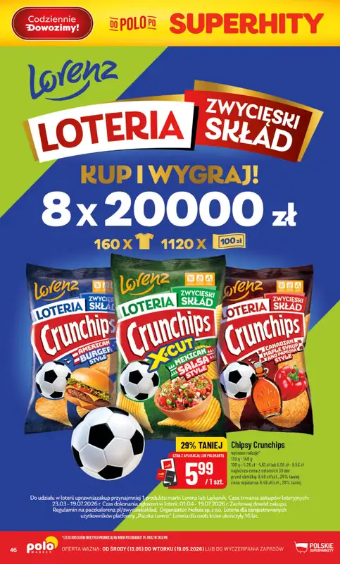 POLOmarket - gazetka promocyjna Gazetka od środy 13.05 do wtorku 19.05 - strona 46