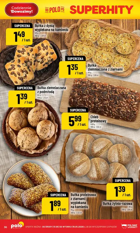 POLOmarket - gazetka promocyjna Gazetka od środy 13.05 do wtorku 19.05 - strona 36
