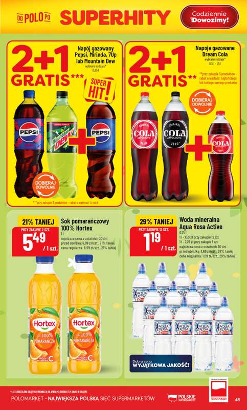 POLOmarket - gazetka promocyjna Gazetka od środy 13.05 do wtorku 19.05 - strona 45