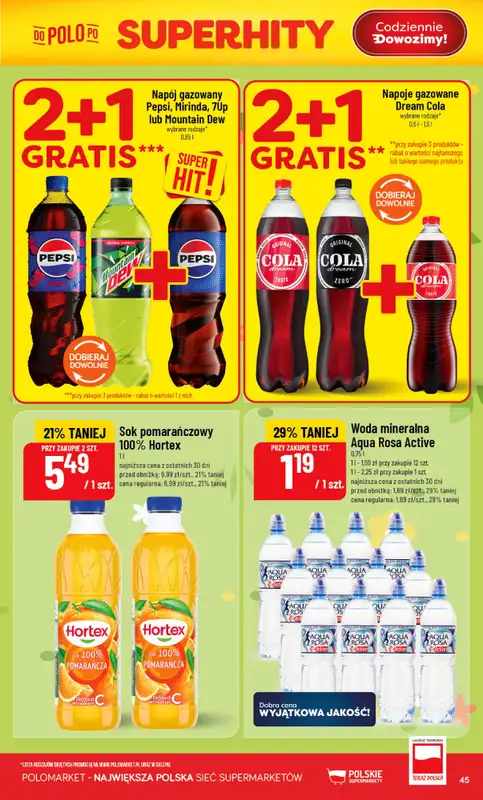 POLOmarket - gazetka promocyjna Gazetka od środy 13.05 do wtorku 19.05 - strona 45
