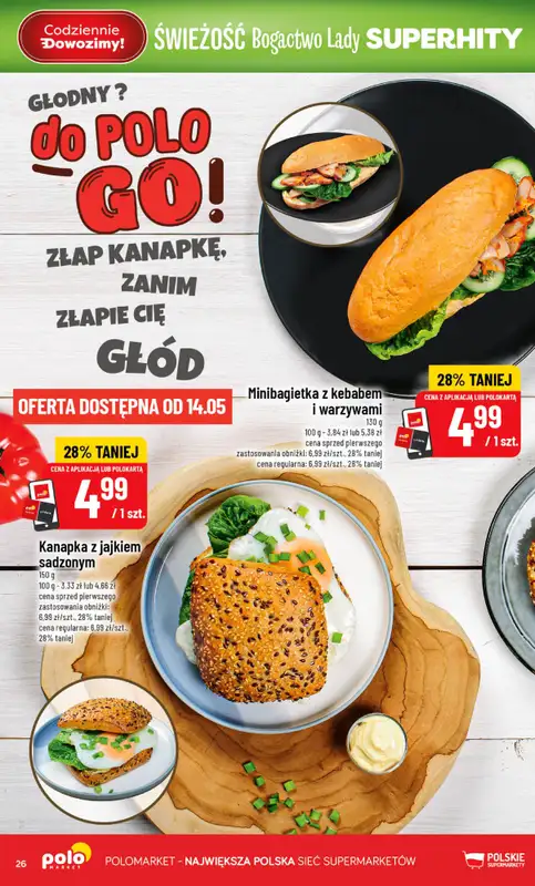 POLOmarket - gazetka promocyjna Gazetka od środy 13.05 do wtorku 19.05 - strona 26