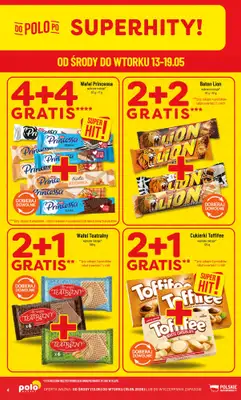 POLOmarket - gazetka promocyjna Gazetka od środy 13.05 do wtorku 19.05 - strona 4