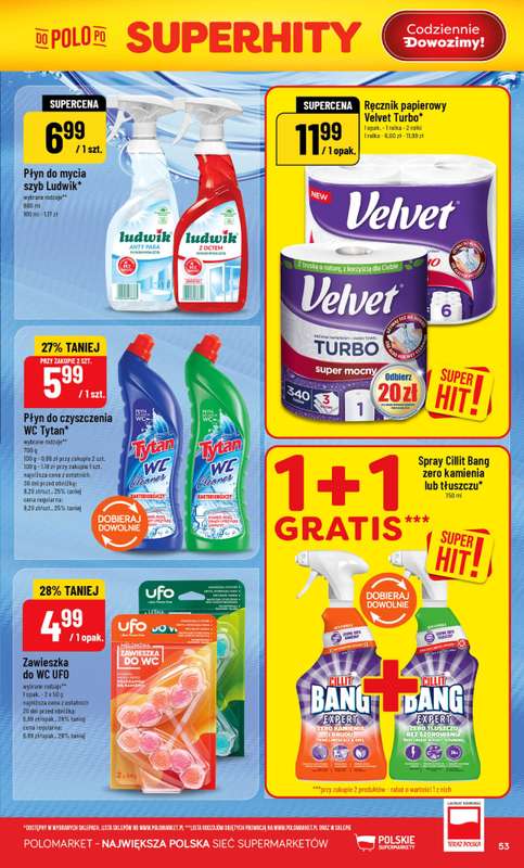 POLOmarket - gazetka promocyjna Gazetka od środy 13.05 do wtorku 19.05 - strona 53