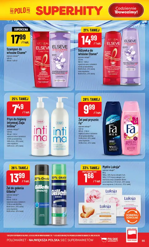 POLOmarket - gazetka promocyjna Gazetka od środy 13.05 do wtorku 19.05 - strona 55