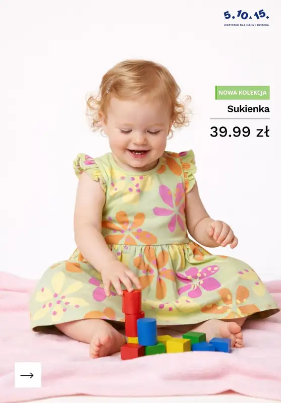 5.10.15 - gazetka promocyjna Ubranka dla niemowlaka od poniedziałku 11.05  - strona 3