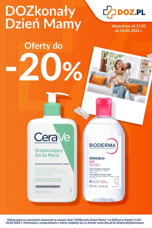 DOZ.PL - gazetka promocyjna Dermo od wtorku 12.05 do wtorku 26.05
