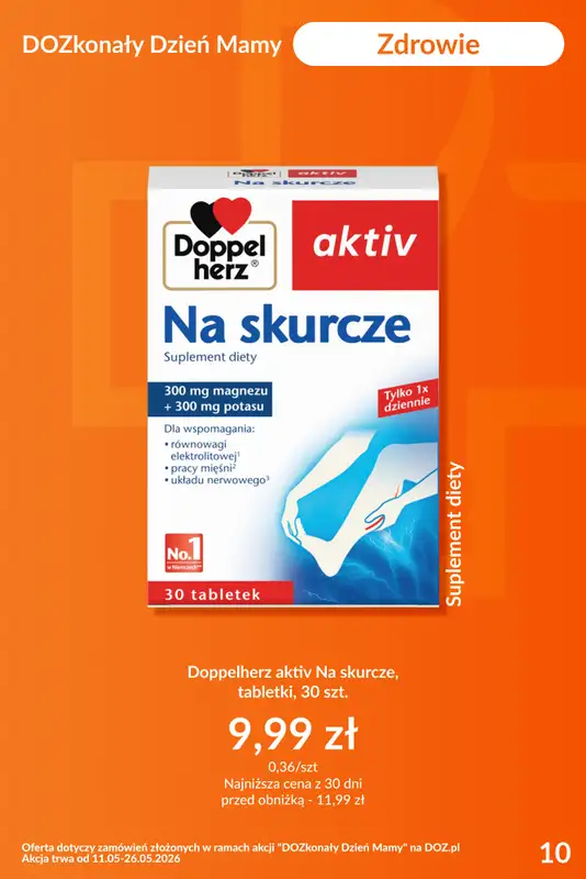 DOZ.PL - gazetka promocyjna Zdrowie od piątku 15.05 do wtorku 26.05 - strona 10
