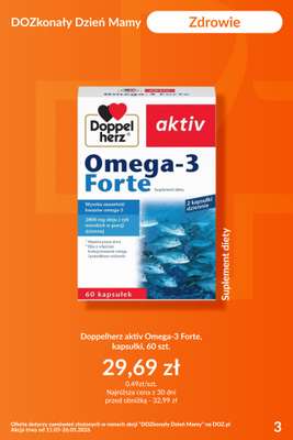 DOZ.PL - gazetka promocyjna Zdrowie od piątku 15.05 do wtorku 26.05 - strona 3