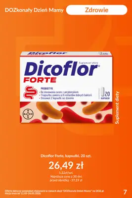 DOZ.PL - gazetka promocyjna Zdrowie od piątku 15.05 do wtorku 26.05 - strona 7