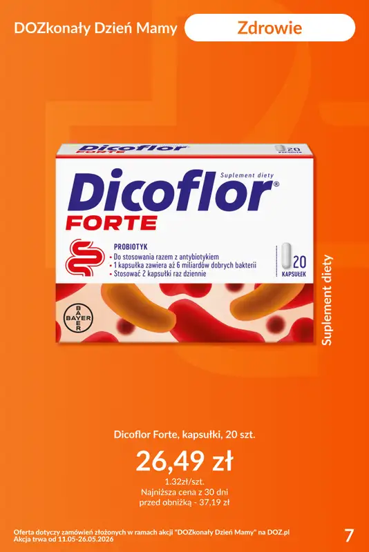 DOZ.PL - gazetka promocyjna Zdrowie od piątku 15.05 do wtorku 26.05 - strona 7