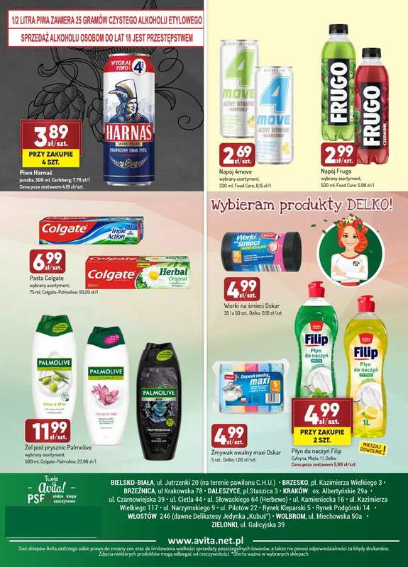 Avita - gazetka promocyjna Gazetka od środy 13.05 do wtorku 19.05 - strona 4